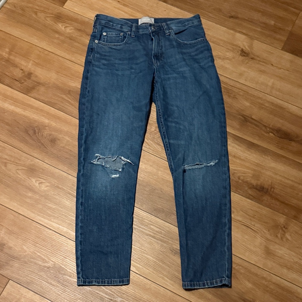 Everlane Women's Boyfriend Jeans in Blue